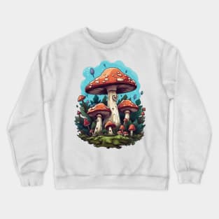 Mushroom Forest Crewneck Sweatshirt